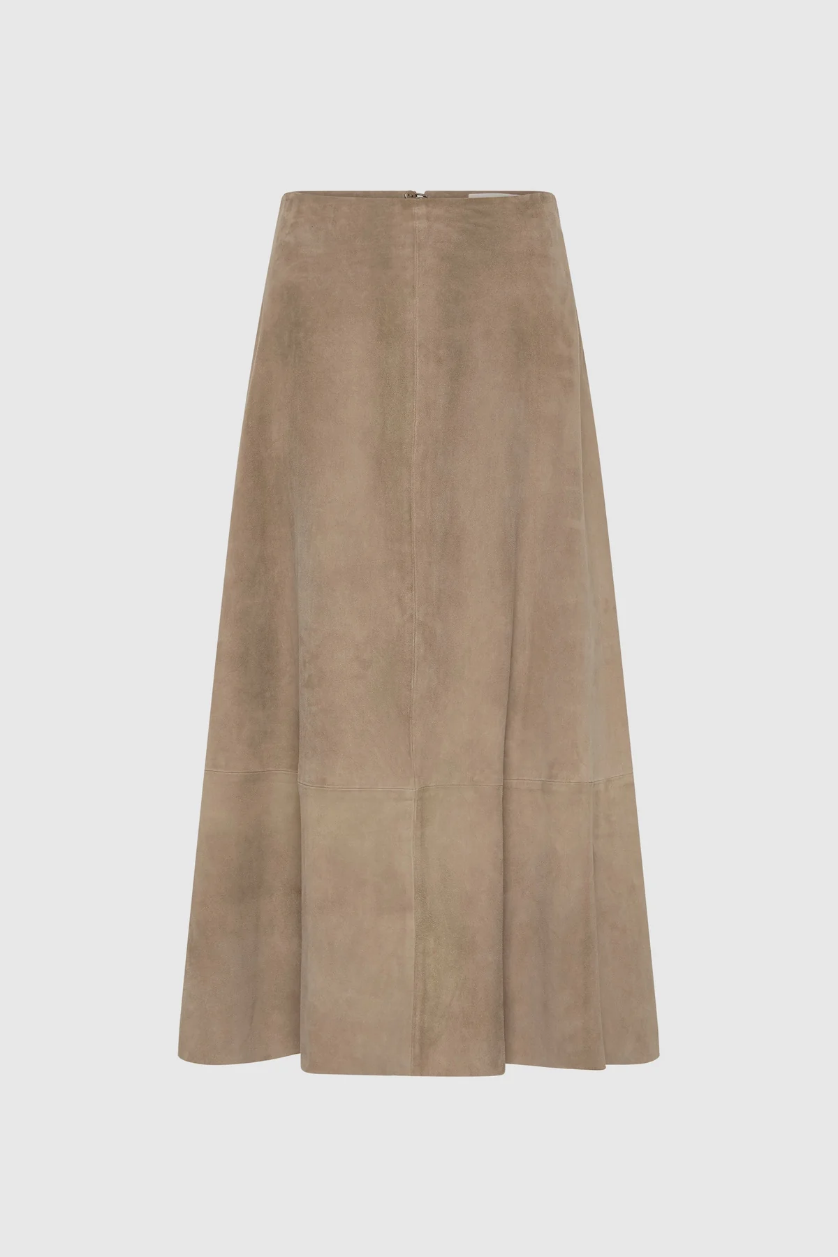 Suede Circle Skirt